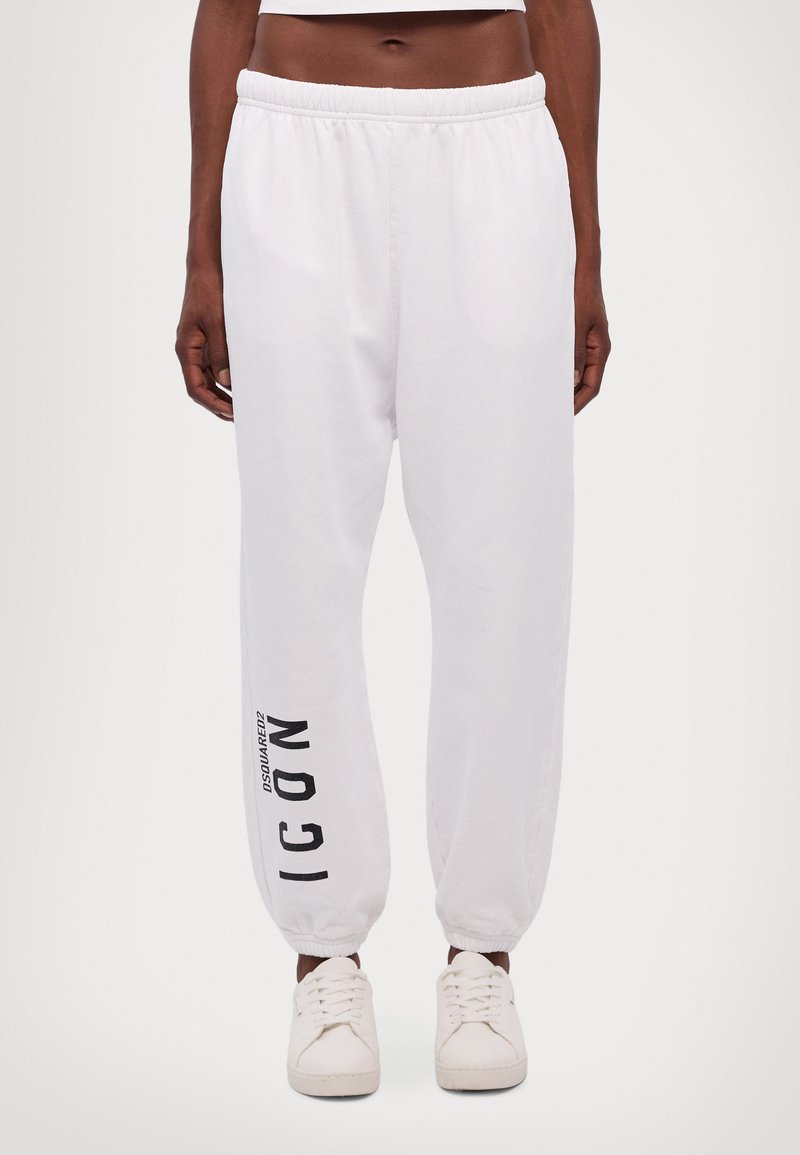 DSQUARED2 ICON ICON - Donji dijelovi trenirke - white