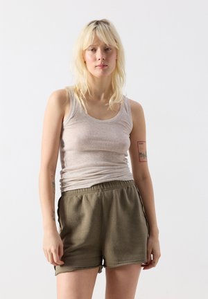 American Vintage DEBARDEUR MASSACHUSETTS - Top - creme chine