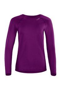 Top s dlouhým rukávem - dark plum