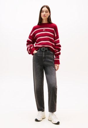 Tommy Jeans Vaqueros mom - denim black