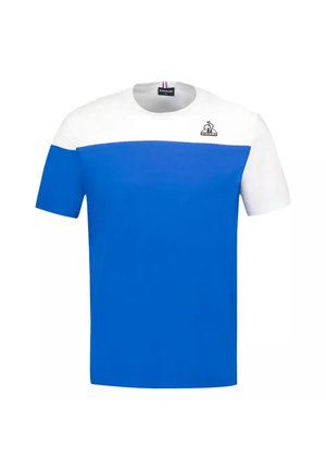 le coq sportif ESSENTIELS - T-shirt imprimé - blue
