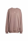ESSENTIALS OVERSIZED - Collegepaita - trace brown