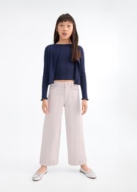 Mango Kids WITH SEAM DETAIL - Traperice opuštenog kroja - purple