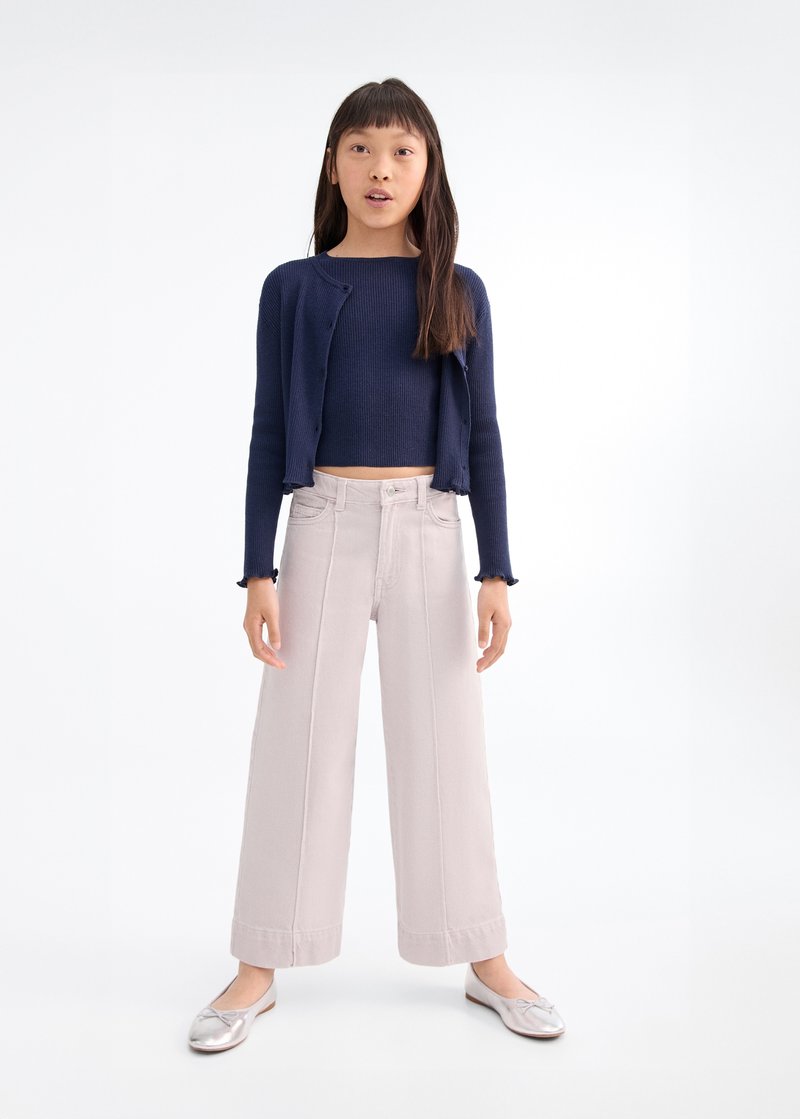 Mango Kids WITH SEAM DETAIL - Traperice opuštenog kroja - purple