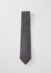 STRUCTURED LOGO TIE - Cravatta - grey