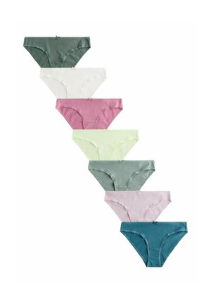 Next, BRAZILIAN FIT - KNICKERS 8 PACK - Slip - green pink