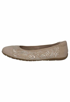 Ballerines - beige comb