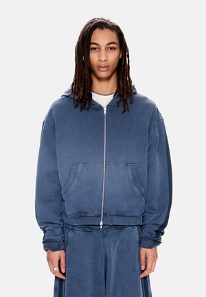 UNISEX - Mikina so zipsom - blue denim