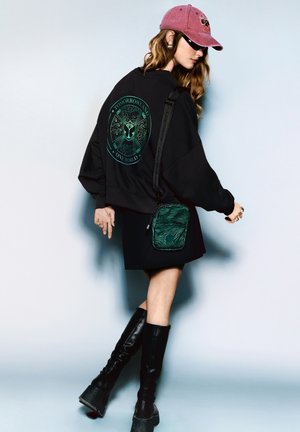 Tomorrowland Store, UNITY STAMP SWEATSHIRT WOMEN BLACK - Sweatshirt - black