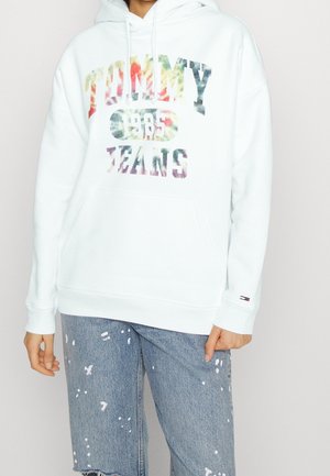 Tommy Jeans Felpa con cappuccio - white