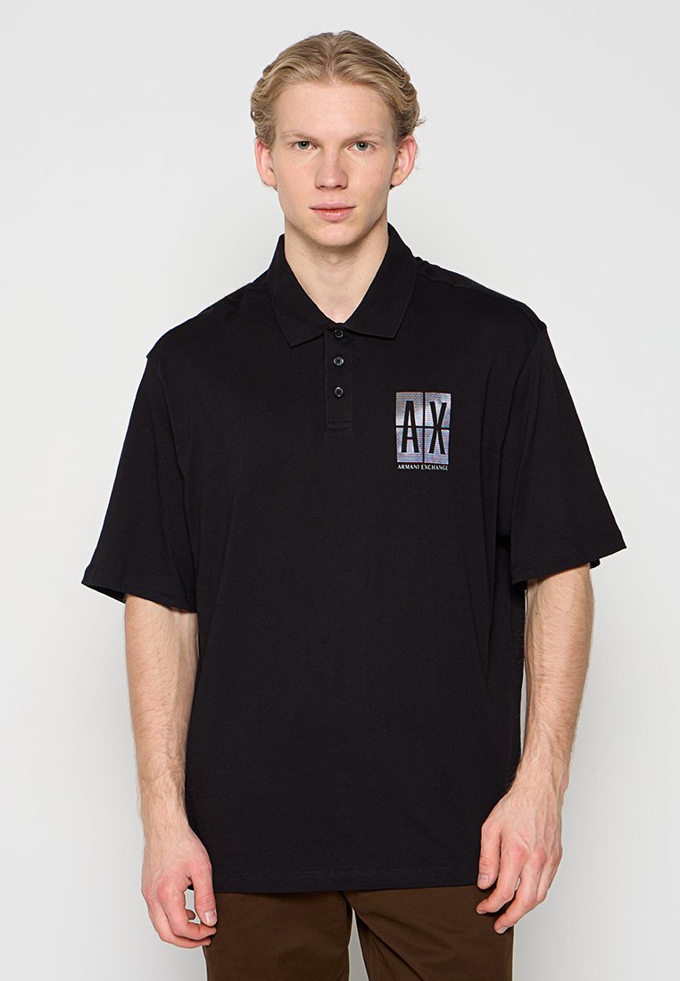 Armani Exchange Poloshirt zwart Armani Exchange Poloshirt zwart