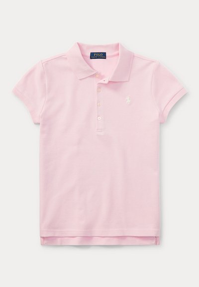 Polo Ralph Lauren STRETCH MESH POLO SHIRT 7-14Y - Polo shirt - hint of pink