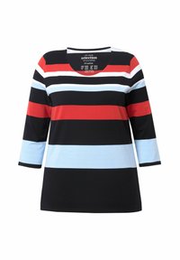 STRIPED 3/4 SLEEVE TEE - Maglietta a manica lunga - pepper red