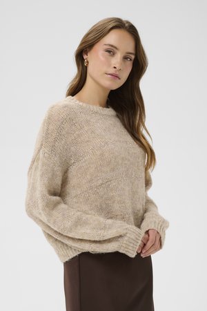 Saint Tropez TROPEZ - Džemperis - seedpearl melange