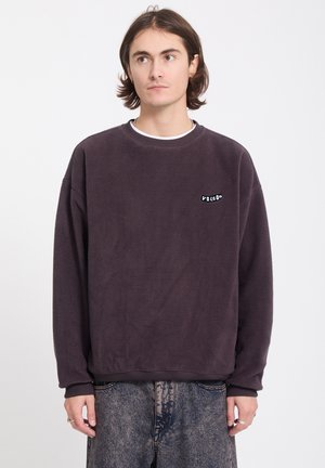 Volcom, TOO KOOL LSE CREW - Sweat polaire - raisin
