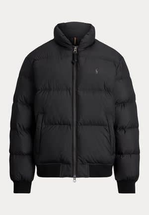 TEXTURED RIPSTOP DOWN JACKET - Χειμωνιάτικο μπουφάν - polo black