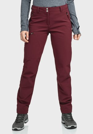 LANG WARM  - Outdoor trousers - rot