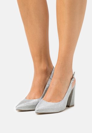 Menbur, Escarpins à talons hauts - silver-coloured