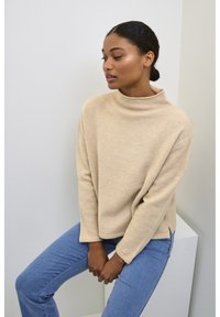 Kaffe ANIKA - Maglione - feather gray melange
