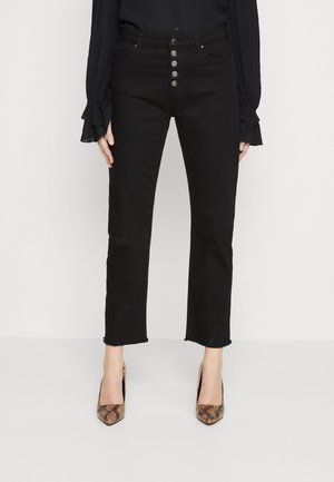 IKKS DEN STRAIGHT - Jeans straight leg - noir