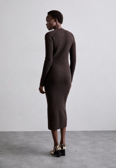 Iro LIETTE - Robe pull - dark brown