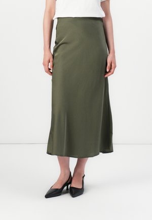 VIELLETTE SKIRT - A-linjainen hame - dusty olive