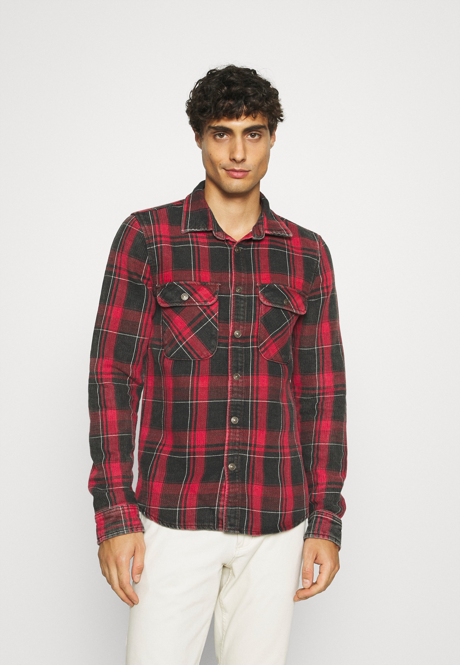 LTB SANDRO - Shirt - red/jumper wash/red - Zalando.co.uk