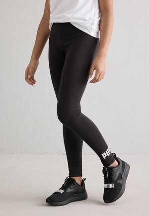 LOGO UNISEX - Legingi - black