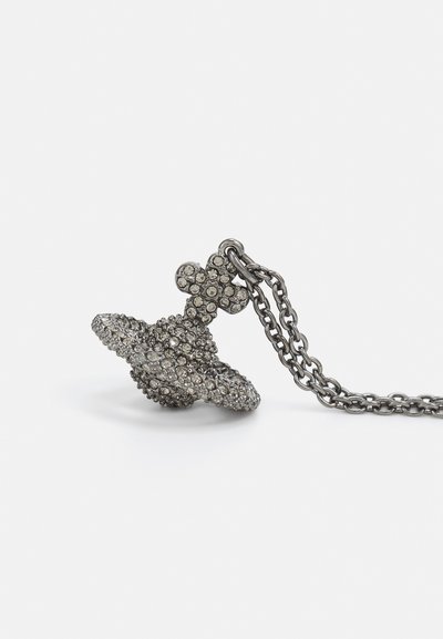 Vivienne Westwood GRACE SMALL PENDANT UNISEX - Collana - silver-coloured/black