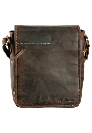 VINTAGE FLAPZIP - Cross body bag - brown