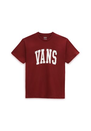 Vans VARSITY TYPE SS TEE - T-shirt con stampa - medium red