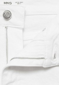 Mango Vaqueros rectos - white