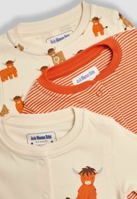 JoJo Maman Bébé 3 PACK REGULAR FIT - Alvóruha - ecru