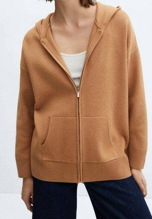 Sweat zippé - brown