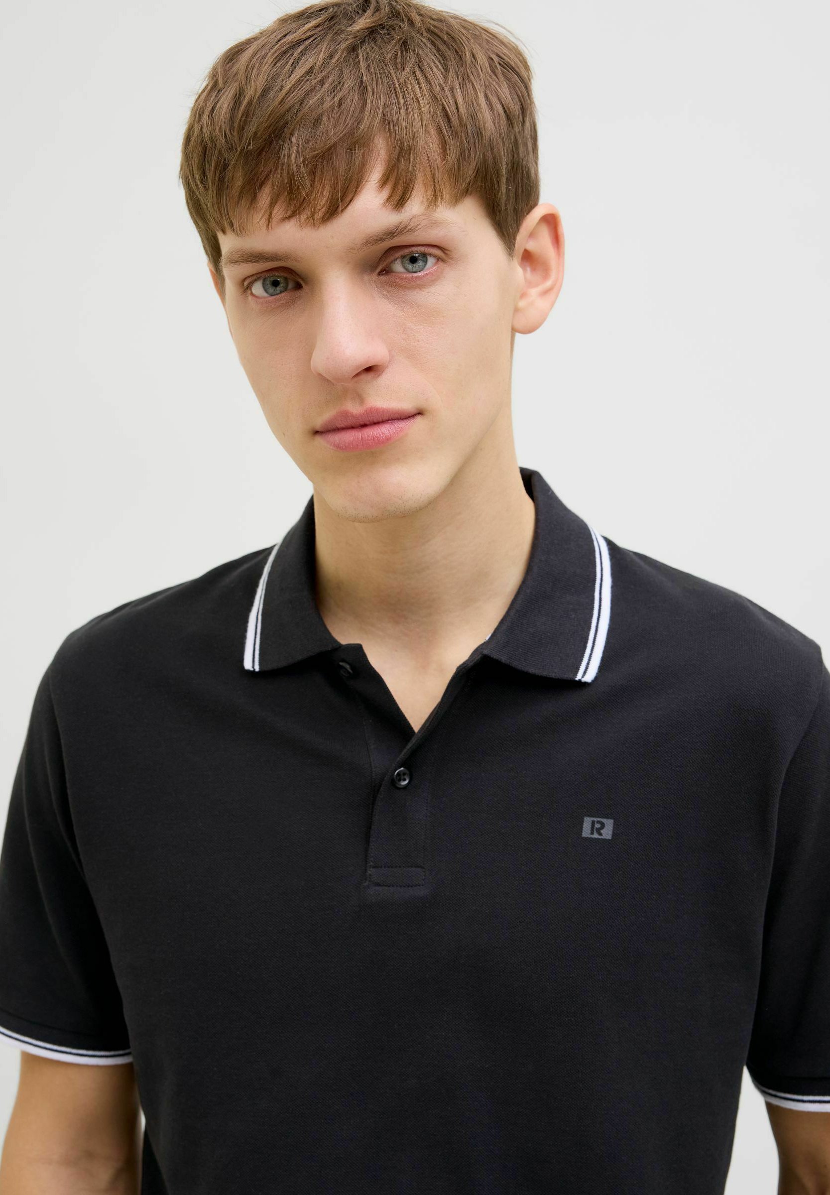 JJ Rebel Polo shirt - black - Zalando.ie