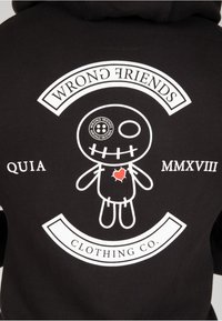 Wrong Friends VERONA - Sudadera con cremallera - zwart