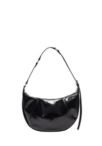 HALF-MOON WITH DETAILS - Torbica - black