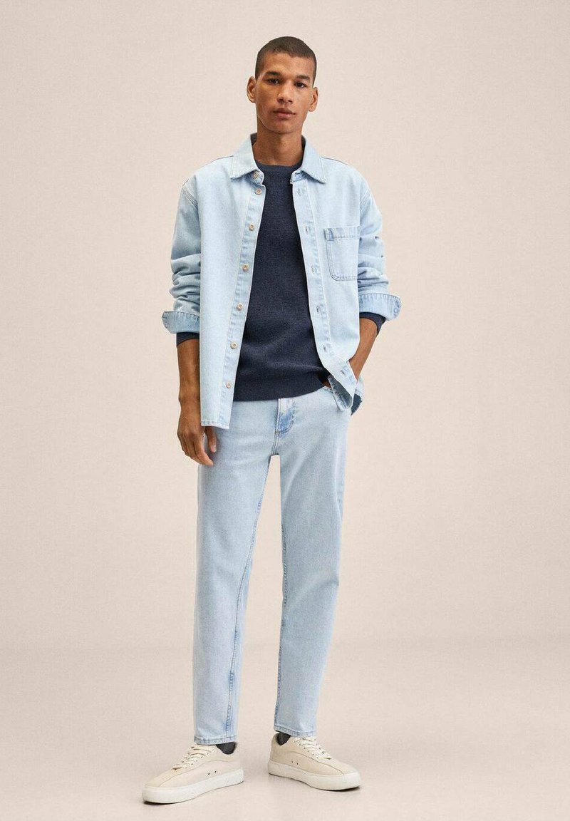 Herren Skinny Fit | Mango BEN Jeans Straight Leg bleach blue/blau - ET22090 Herren Skinny Fit | Mango BEN Jeans Straight Leg bleach blue/blau - ET22090