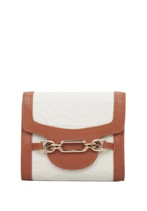 MAŁY ZE ZŁOTĄ SPRZĄCZKĄ - Geldbörse - beige brown