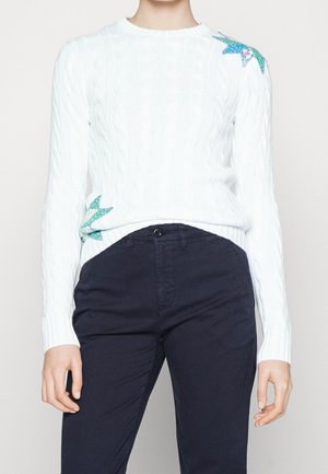 Strickpullover - white