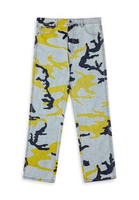 Grimey VAQUERO THE STRAIT TALK ALL OVER PRINT CAMO REGULAR-WASHED - Vaqueros rectos - camo