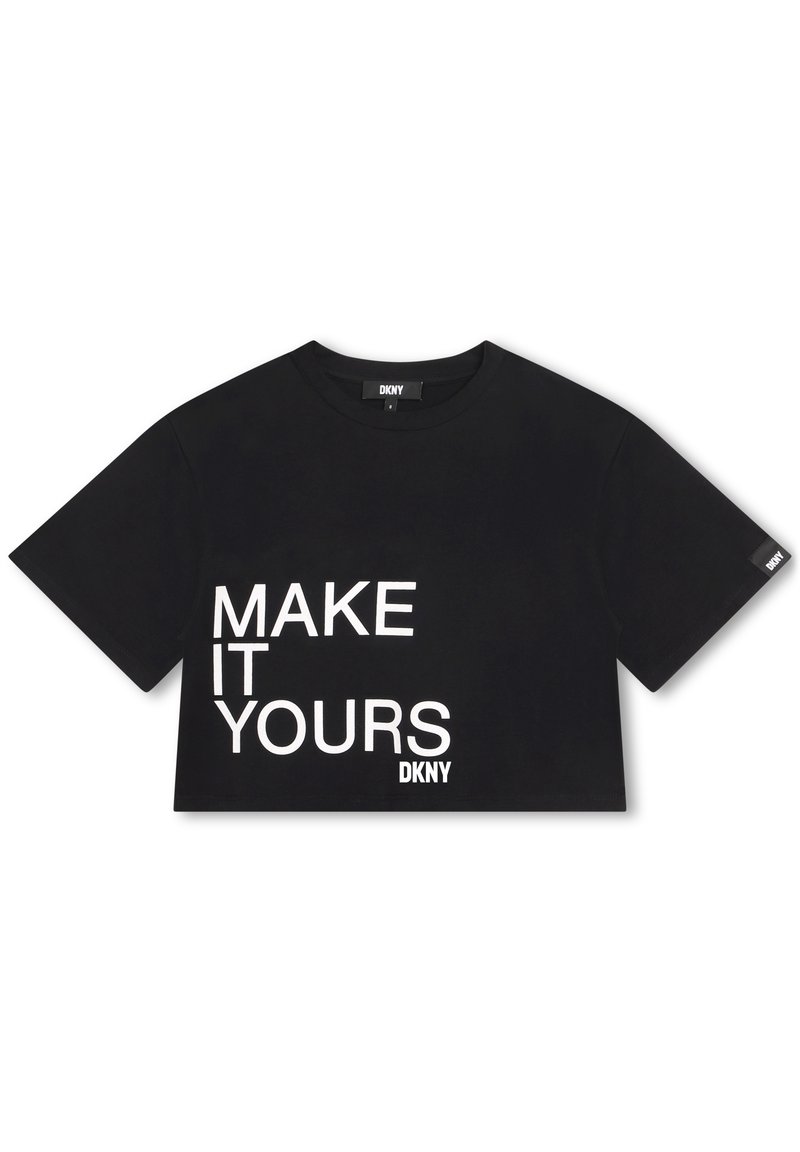 DKNY T-shirt print zwart