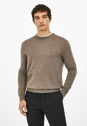 MIX CREW - Jumper - desert taupe