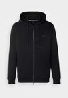 SPENCE - Zip-up sweatshirt - black