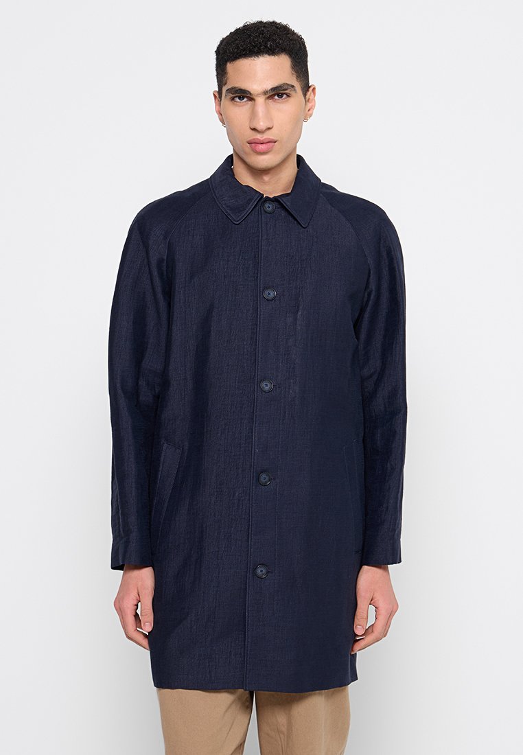 Gant Halflange jas blauw