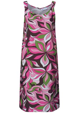 Street One, KNEE-LENGTH DRESS WITH GATHERED STRAPS - Robe en jersey - magenta dream