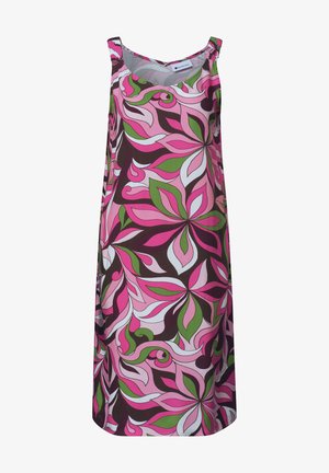 Street One, KNEE-LENGTH DRESS WITH GATHERED STRAPS - Vestito di maglina - magenta dream