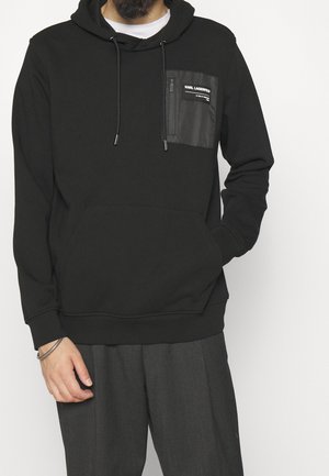 Kapuzenpullover - black