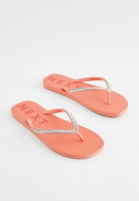 Next JEWELLED BEACH FLIP FLOPS   - Papuci plajă - coral pink