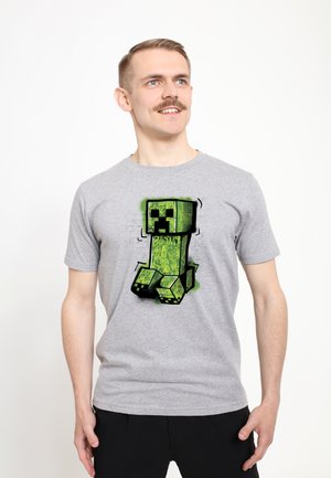 Henry Tiger MINECRAFT GRAFFITI CREEPER - T-shirt z nadrukiem